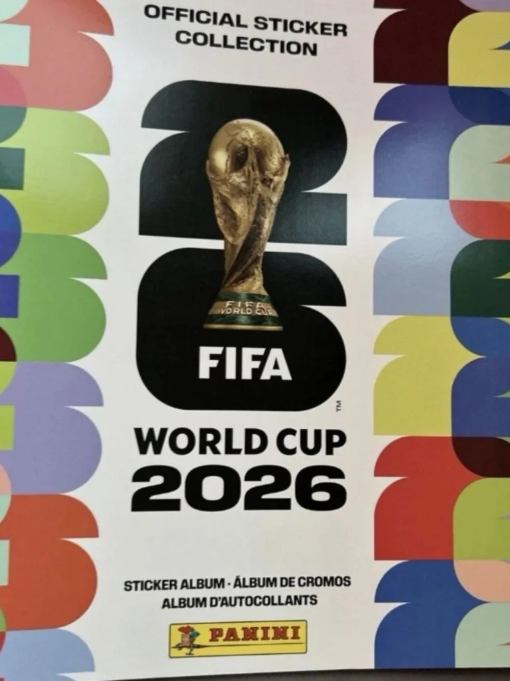 FIFA World Cup 2026 Official Panini Sticker Collection Album – New